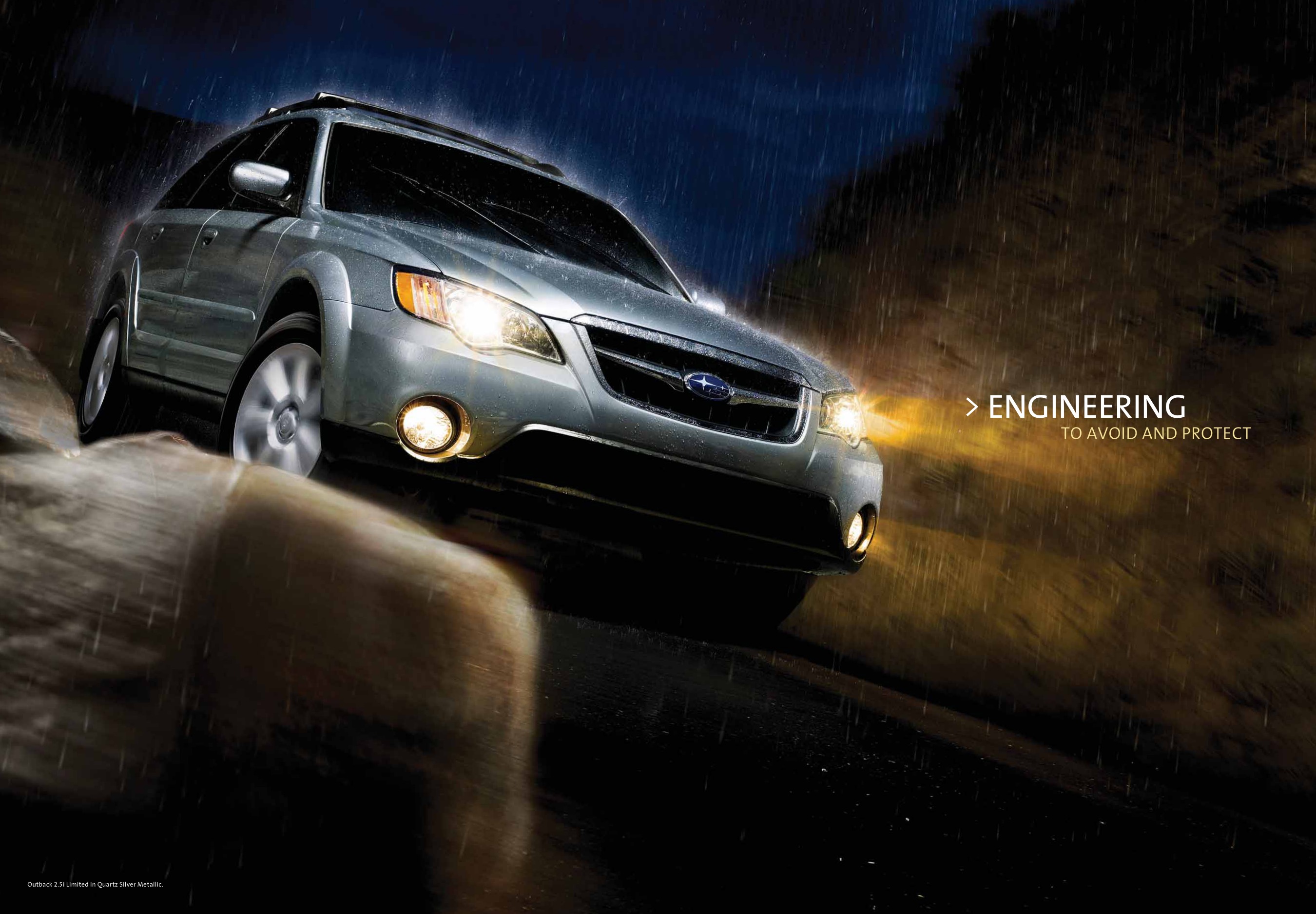 2008 Subaru Outback Brochure Page 7
